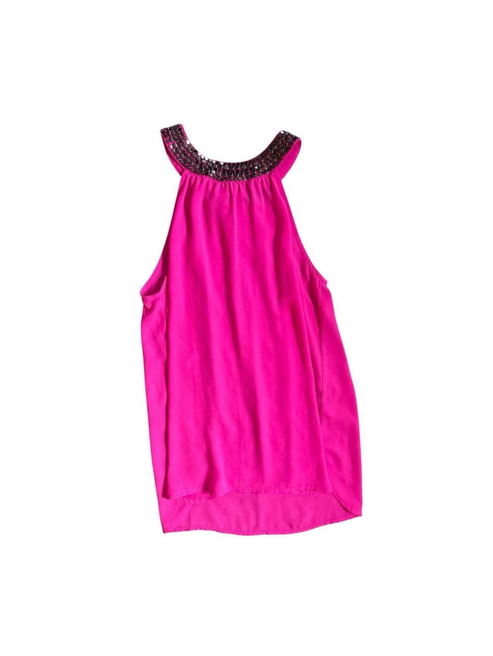 Vintage Y2K Pink Halter Club Top